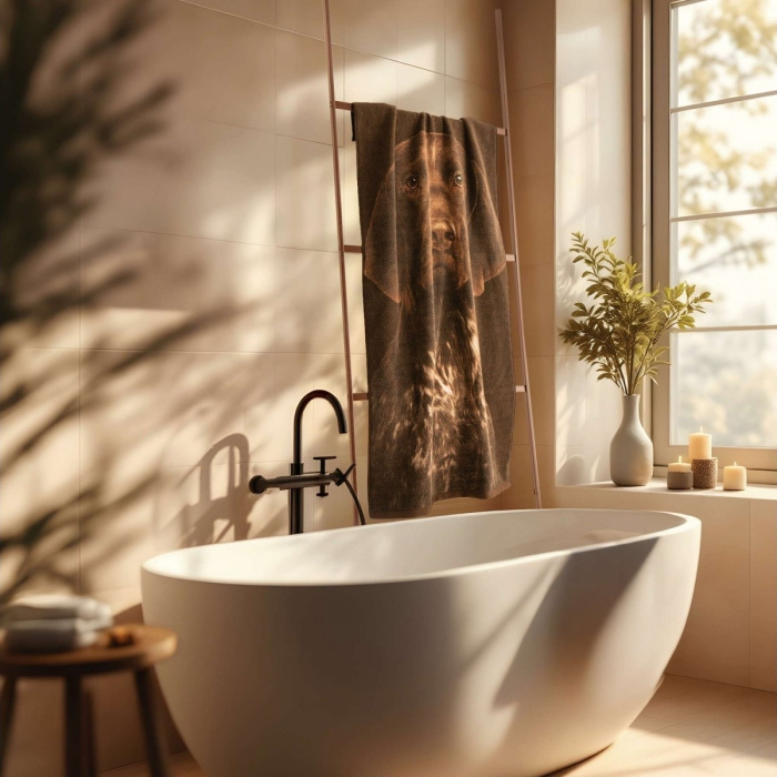 Ręcznik ZWOLTEX WYŻEŁ brązowy